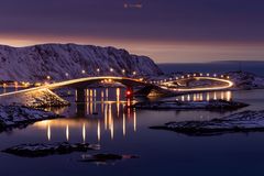 Fredvang Bridges northern Norway