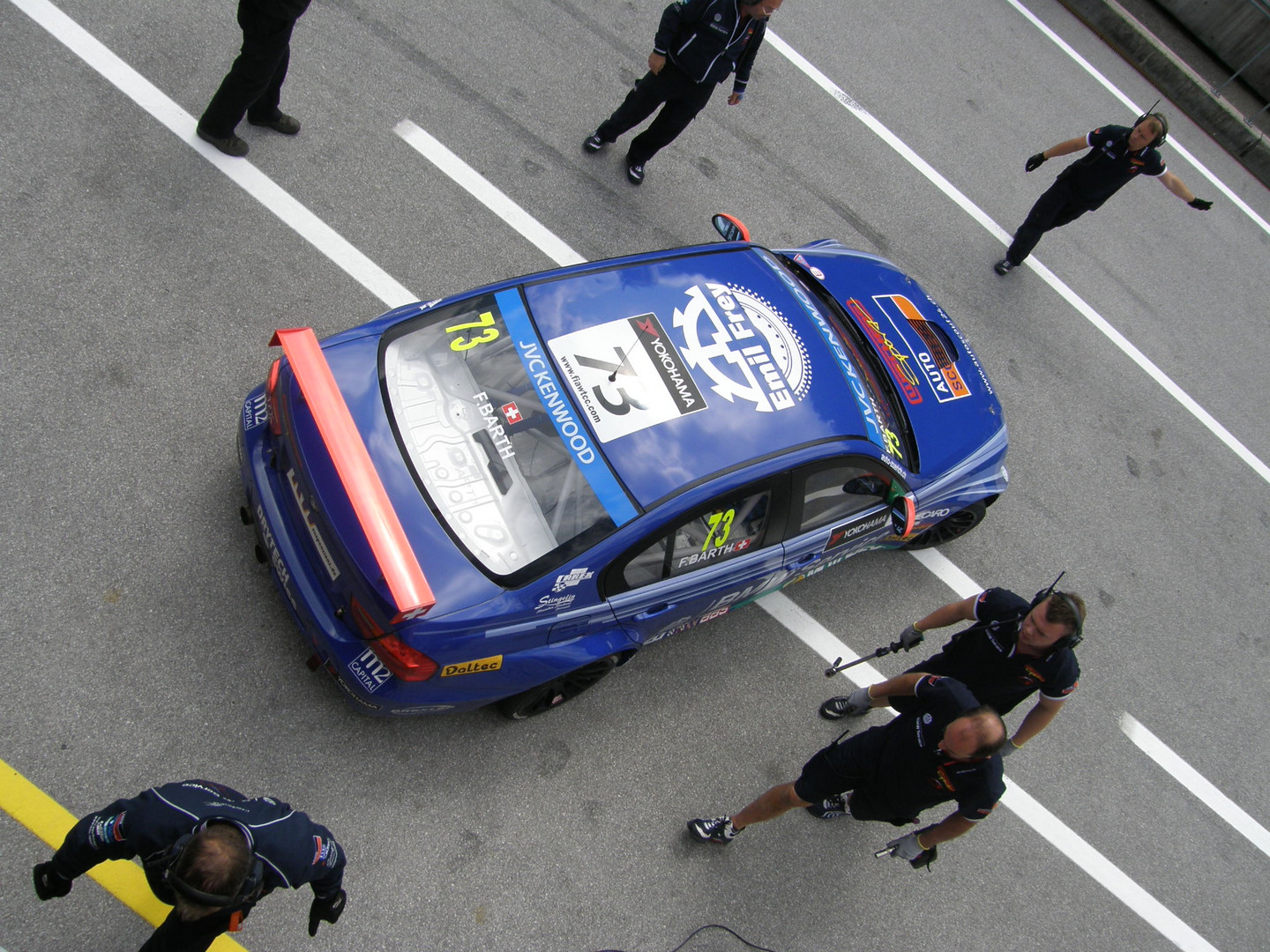 Fredy Barth in der WTCC Salzburg