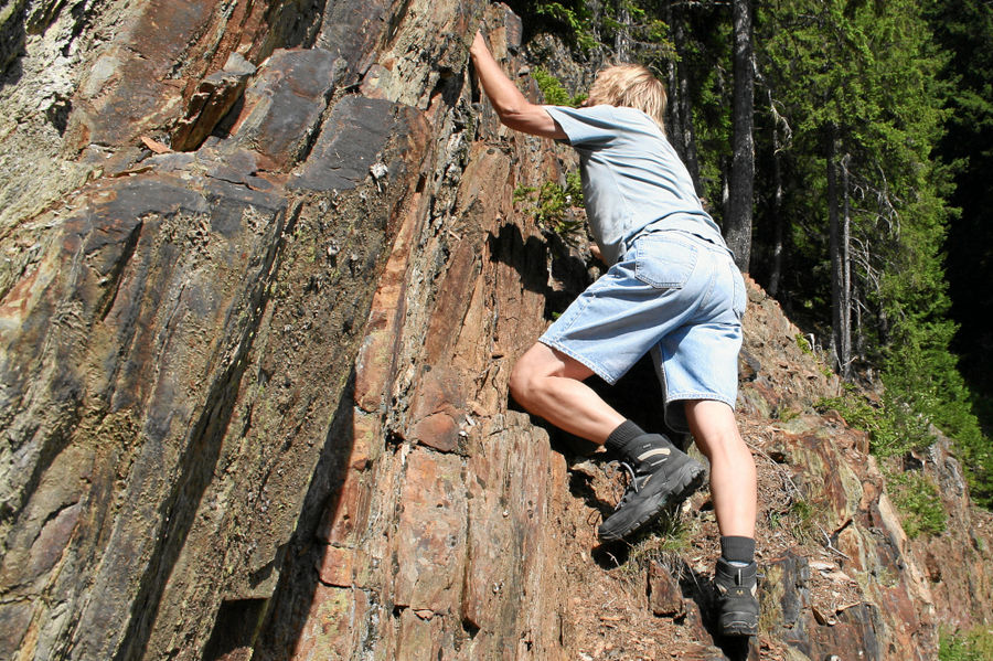 free climbing