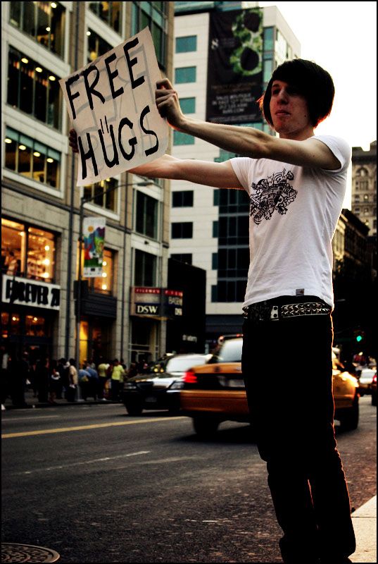 Free Hugs.