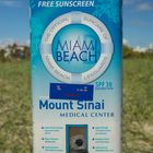 Free Sunscreen, Miami-Beach, Florida