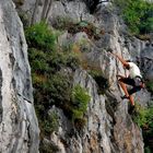 Freeclimbing im Karst