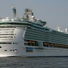 Freedom of the Seas auf der Elbe