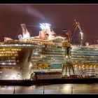 Freedom of the Seas im Dock