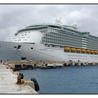 freedom of the seas im hafen von cozumel