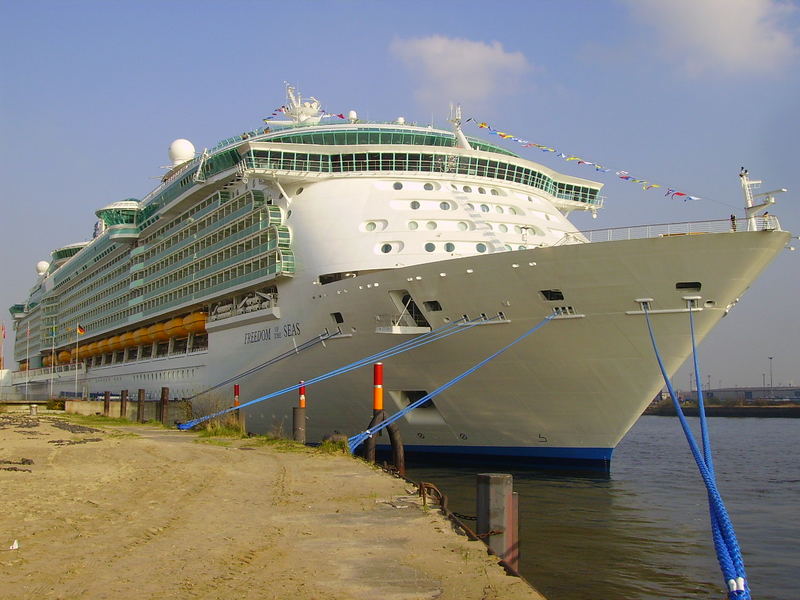 Freedom Of The Seas in Hamburg am Cruise Center