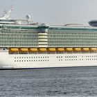 Freedom of the Seas in Hamburg (Pano)