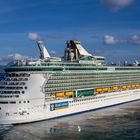 Freedom of the Seas verläßt den Hafen