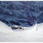 Freeski in der Halfpipe