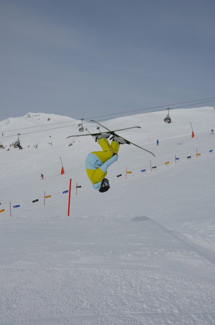 Freeskiing in Ischgl