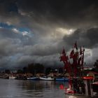 Freest Hafen Unwetter