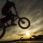 Freestyle at sunset