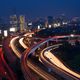 Freeway at night