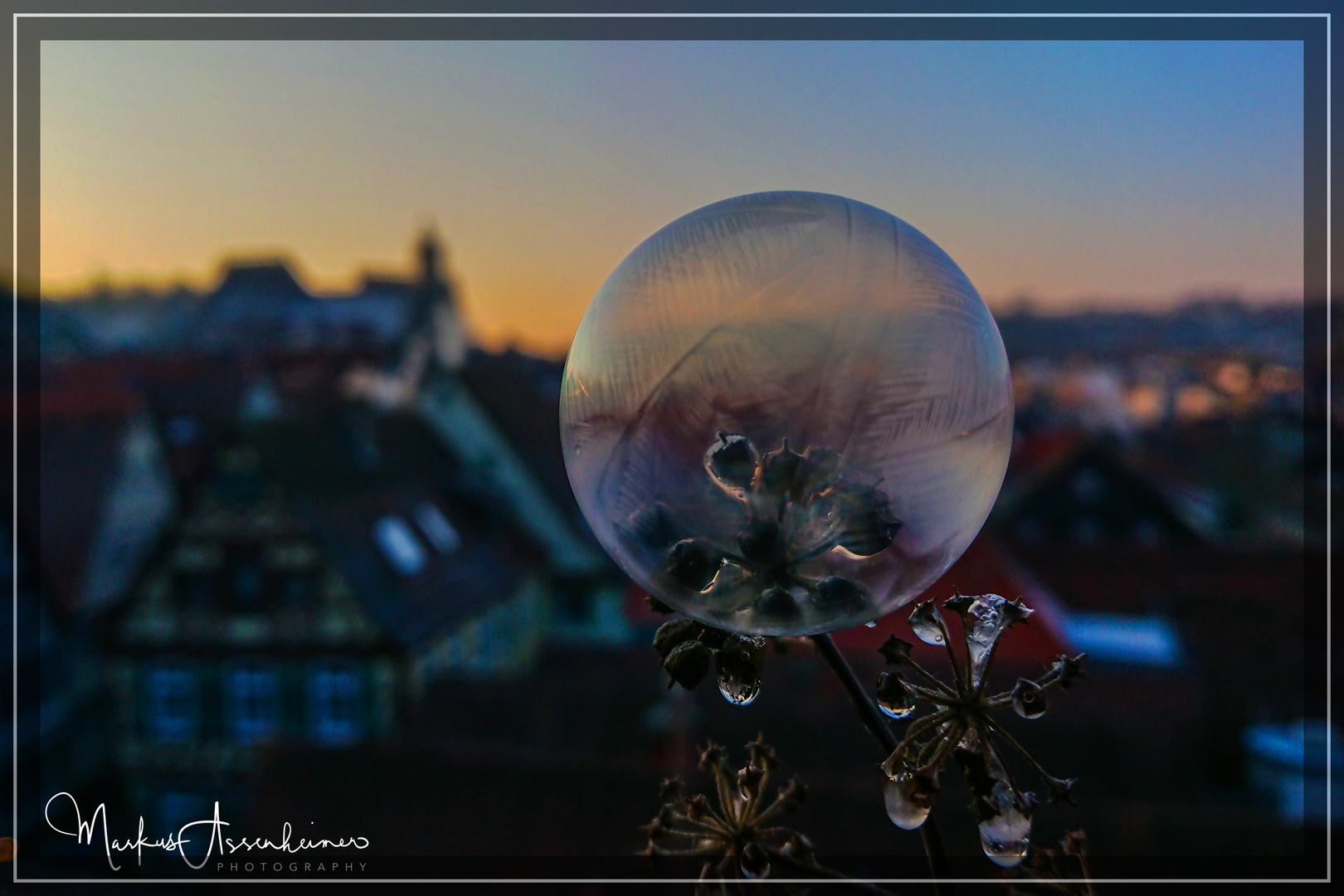 Freezing bubble