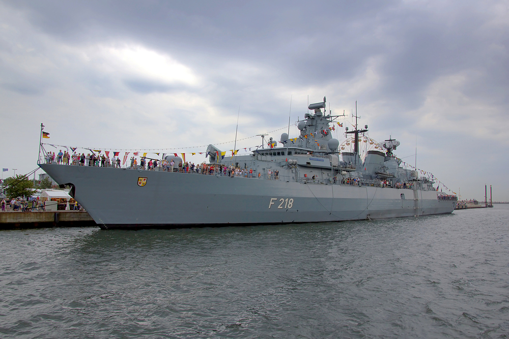 Fregatte Mecklenburg-Vorpommern (F218) Foto & Bild | schiffe und ...