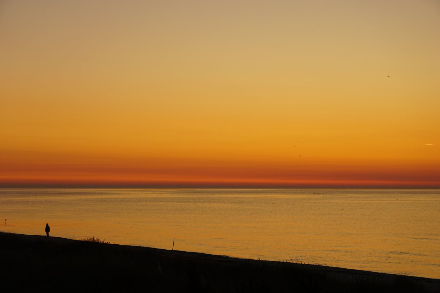 Frei nach Caspar David Friedrich " Der Mönch am Meer"_2