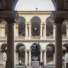 Frei zugänglicher Innenhof der Pinakothek Brera in Mailand