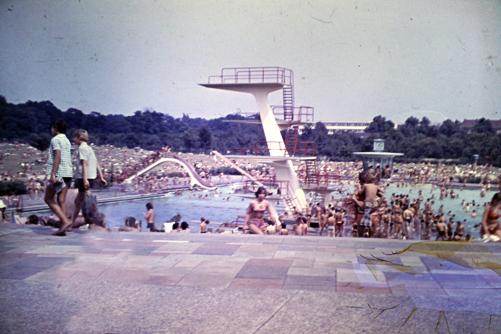 Freibad Pankow in den 70ern