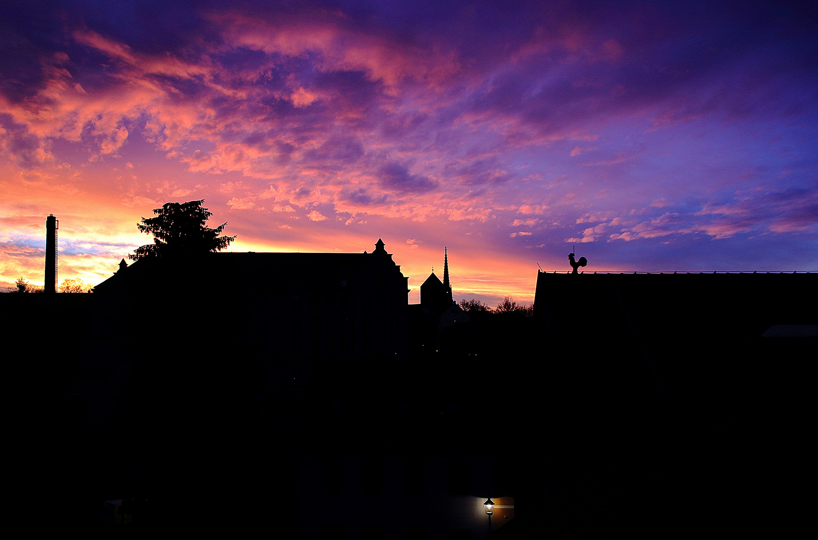 Freiberg heute Morgen