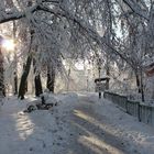 Freiberg im Schnee