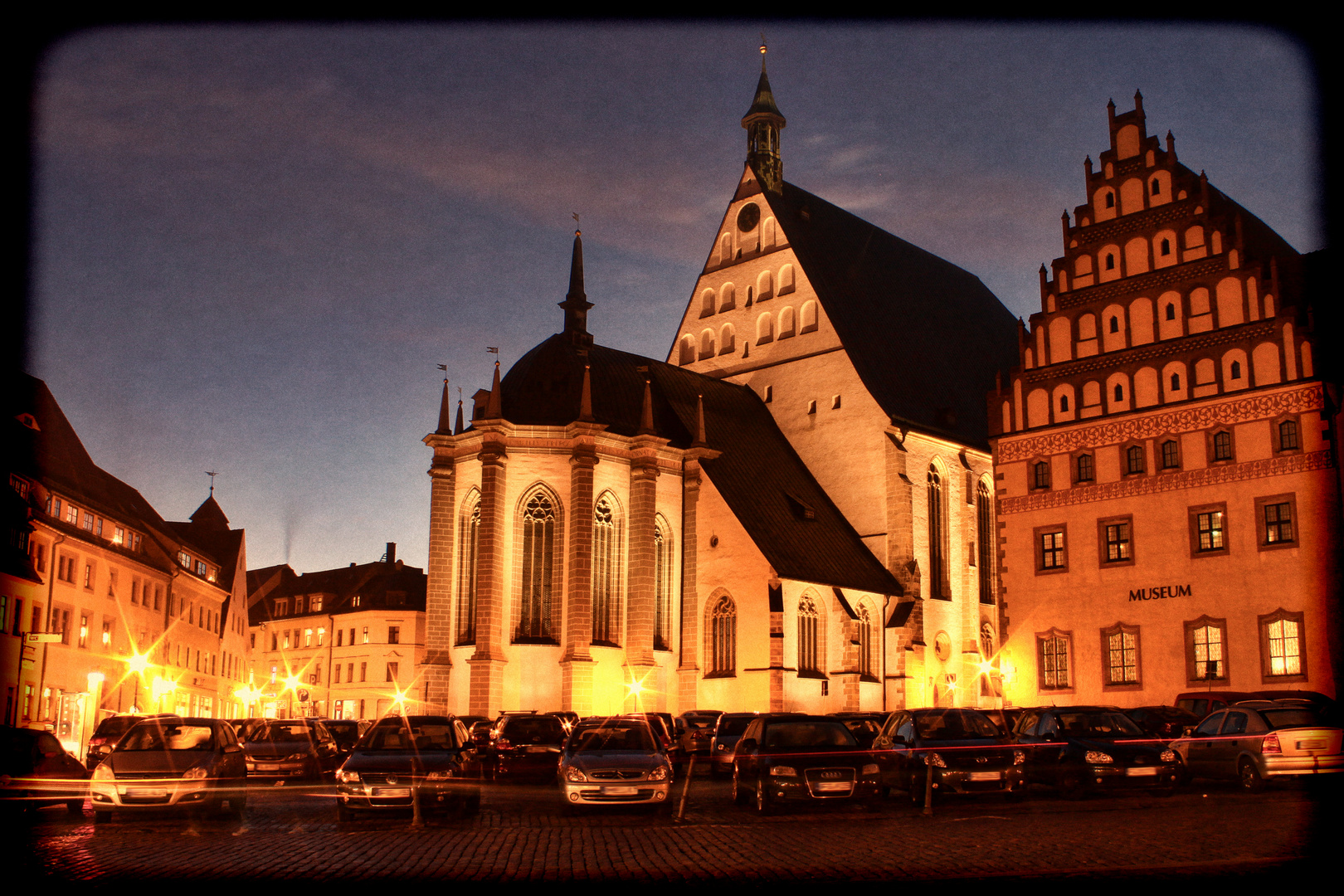 Freiberg - Retroserie Teil 5 - Untermarkt mit Dom