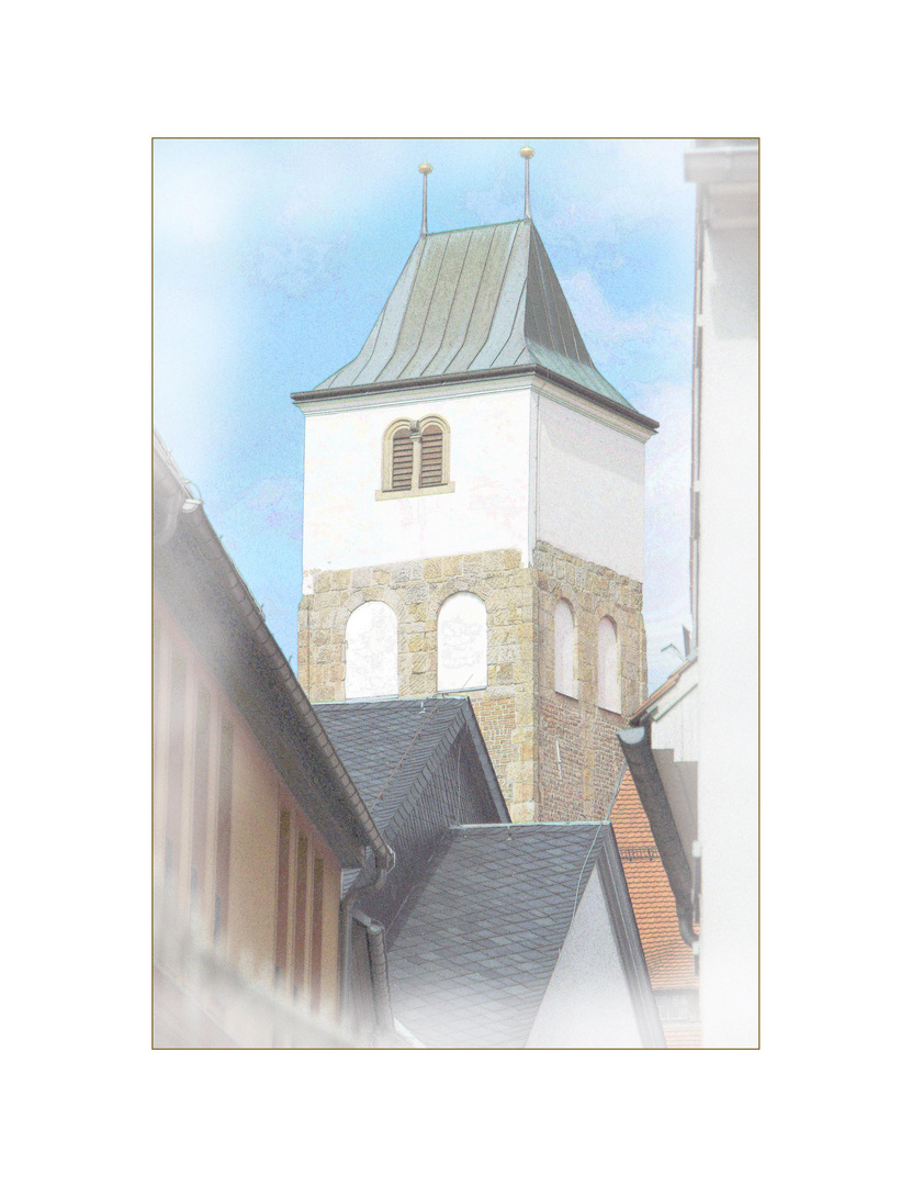 Freiberg Turm Nikolaikirche