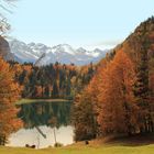 Freibergsee mit Skiflugschanze