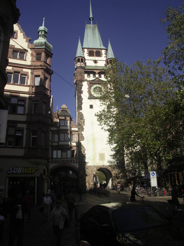 Freiburg am 26.Oktober bei 26 Grad