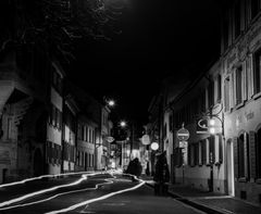 Freiburg bei Nacht