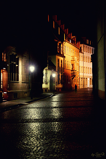 ~*~ freiburg bei nacht ~*~