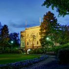 Freiburg bei Nacht - Colombischlössle