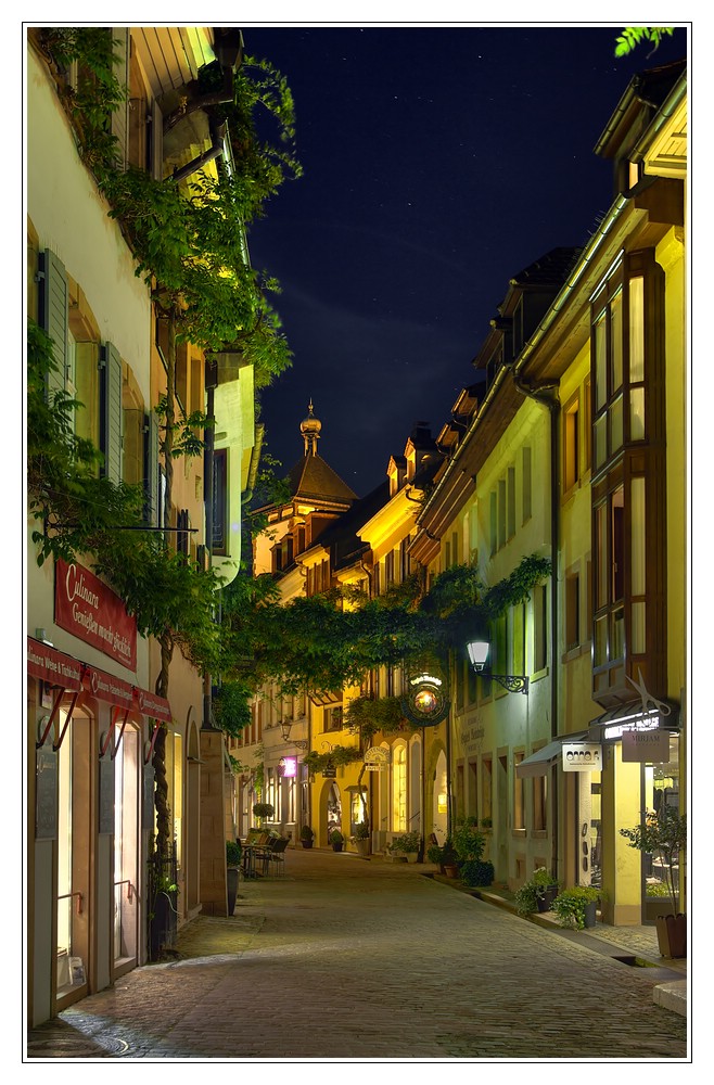 Freiburg bei Nacht