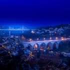 Freiburg i. Ue.: Zaehringer und Poya Brücke