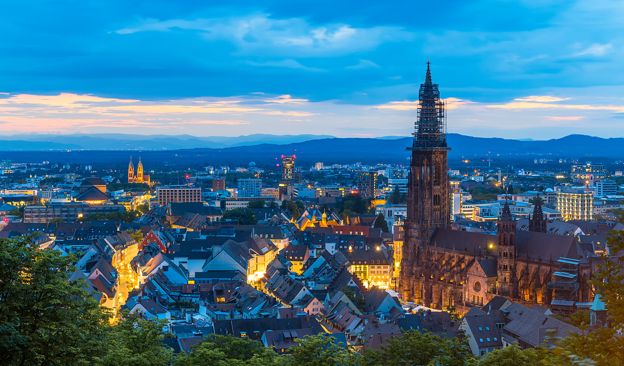 Freiburg im Breisgau - Altstadt und Münster