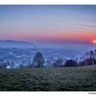 Freiburg im letzten Sonnenschein