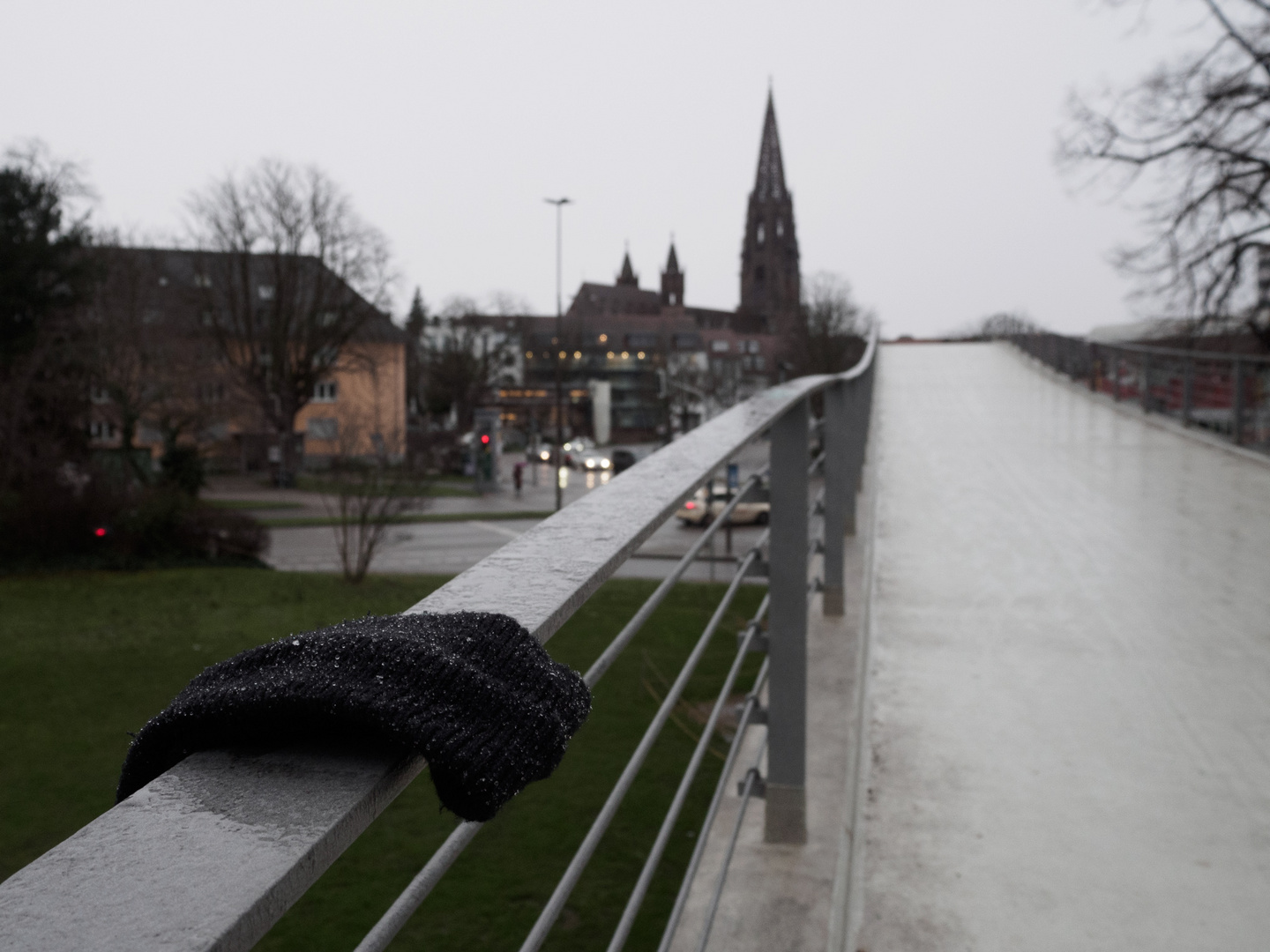 Freiburg im Regen - die Mütze