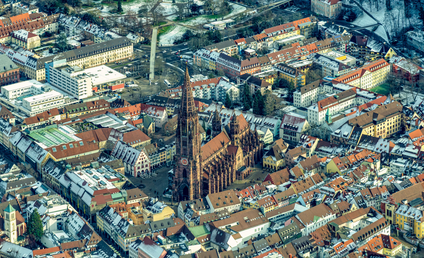 Freiburg im Winter 2024
