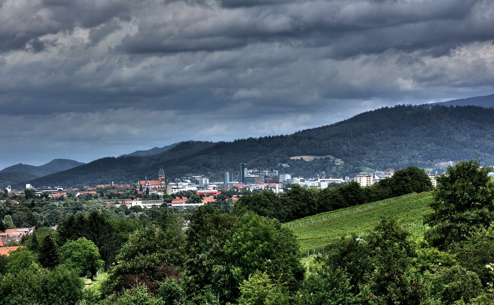 Freiburg in HDR.