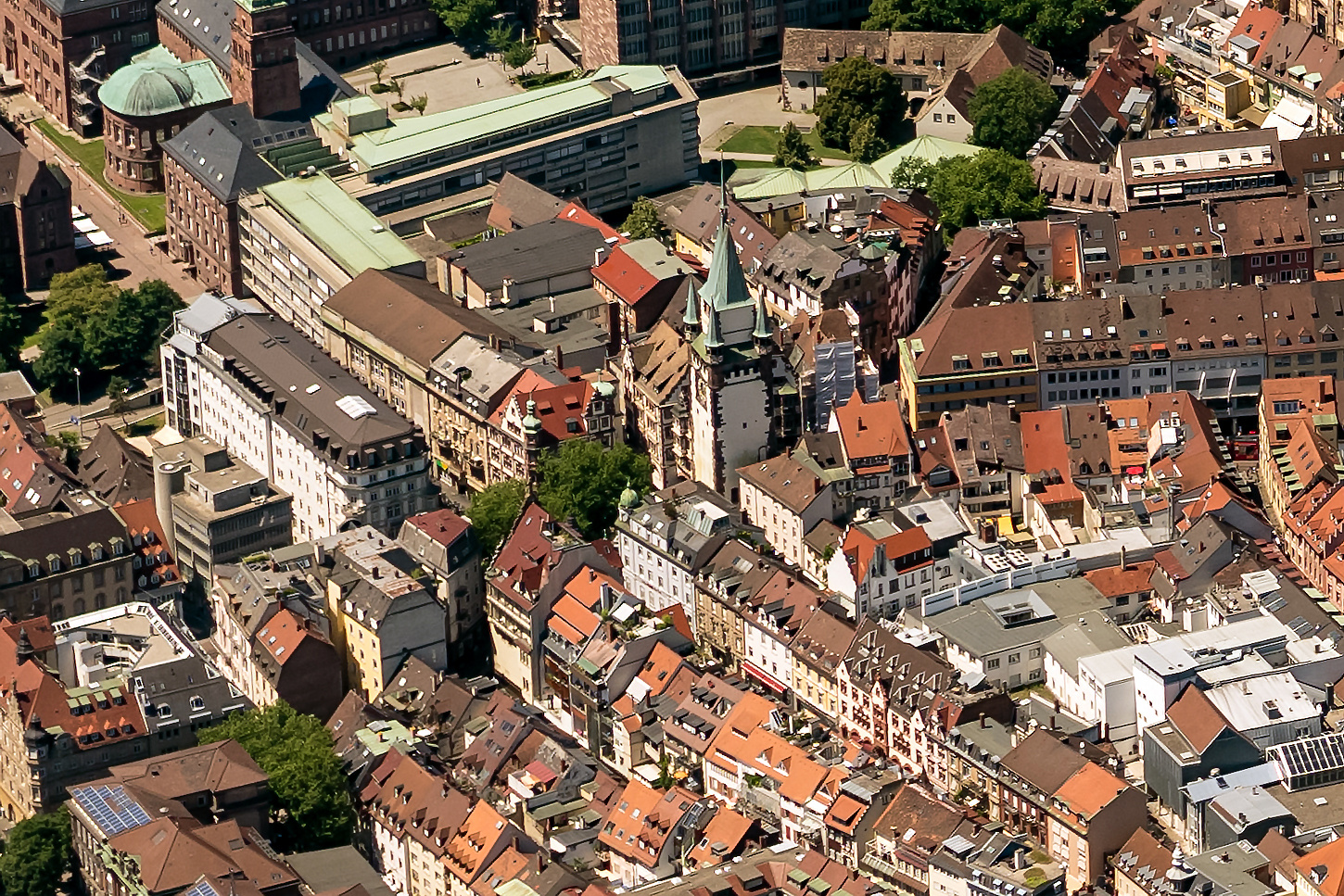 Freiburg Innenstadt Martinstor 