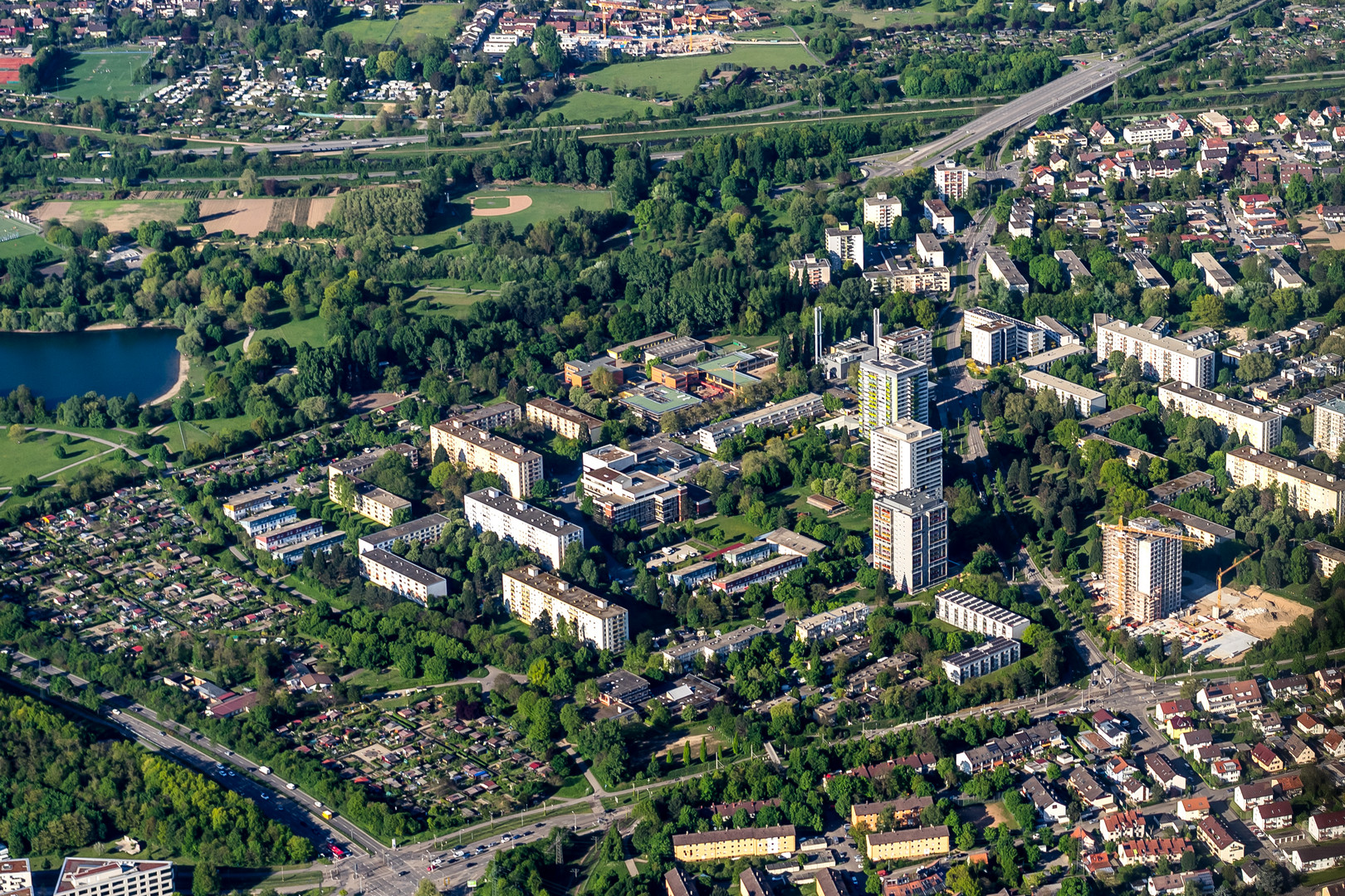 Freiburg Stadtteil Weingarten 