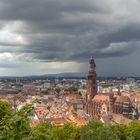 Freiburg vor einem Gewitter