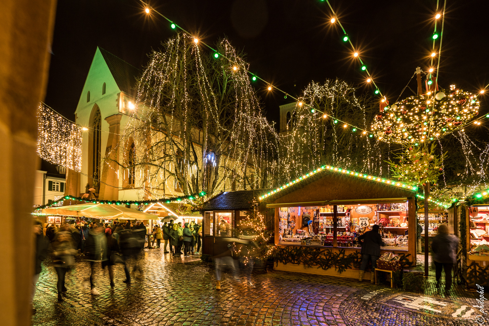 Freiburg Weihnachtsmarkt Foto & Bild deutschland, europe, baden