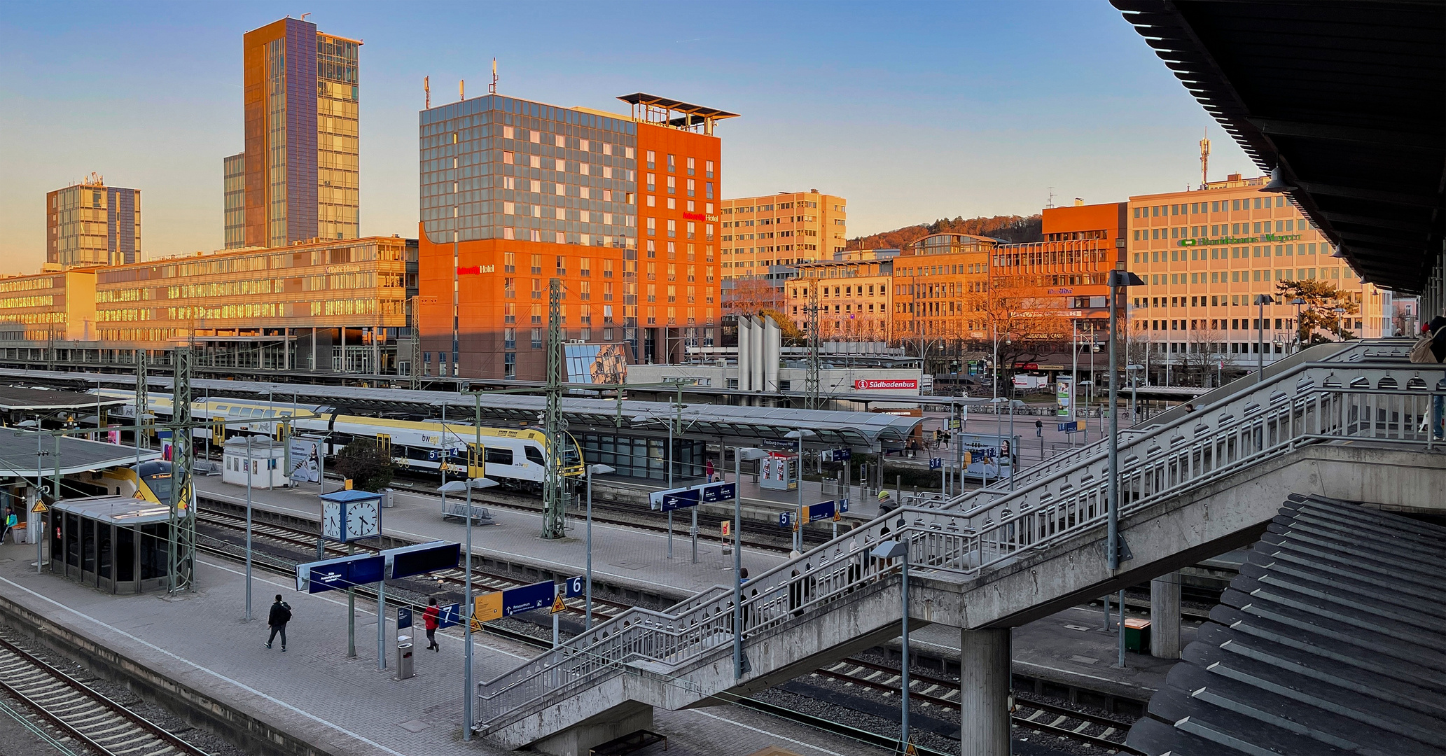 Freiburger Bahnhof