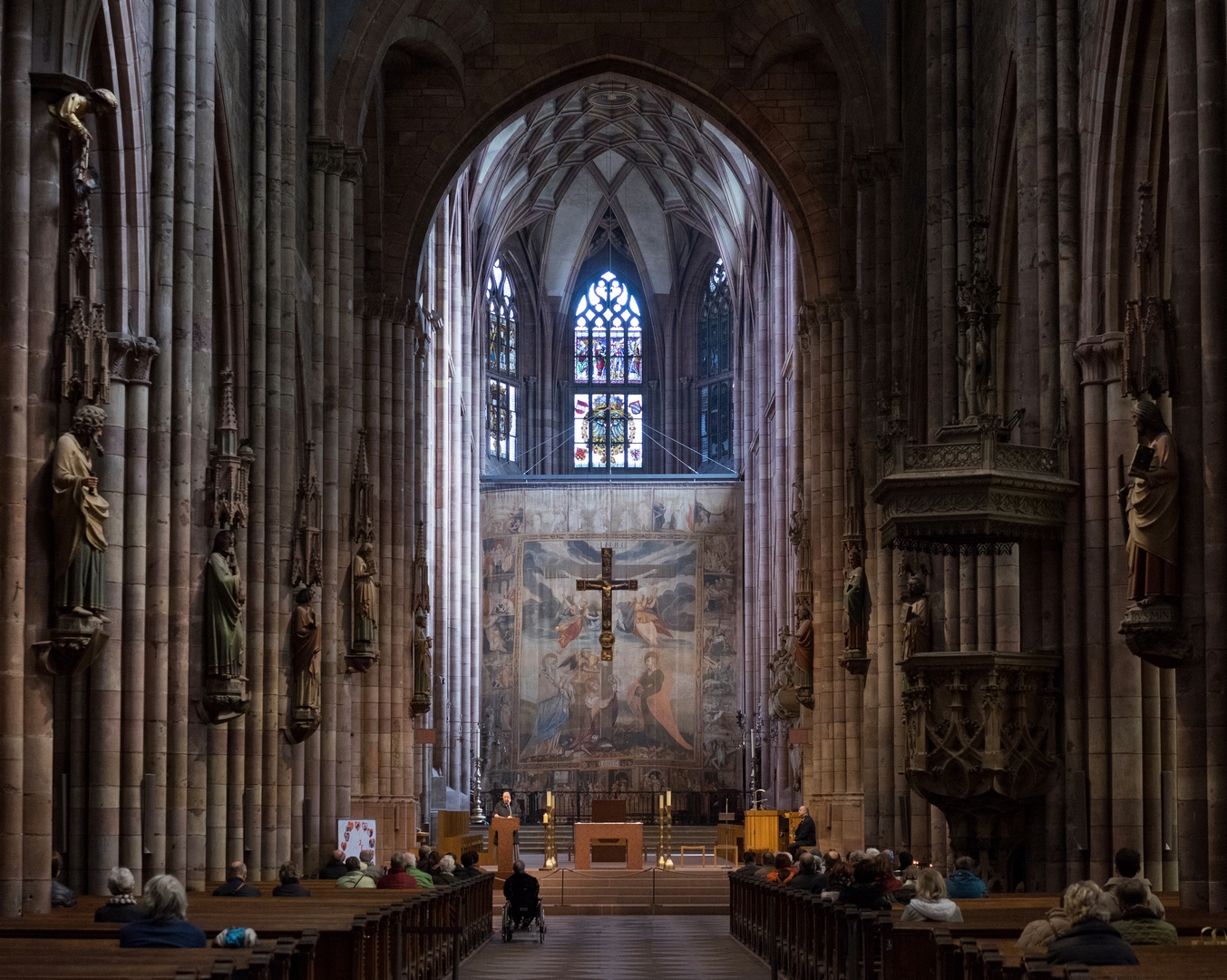 Freiburger Münster-Fastentuch