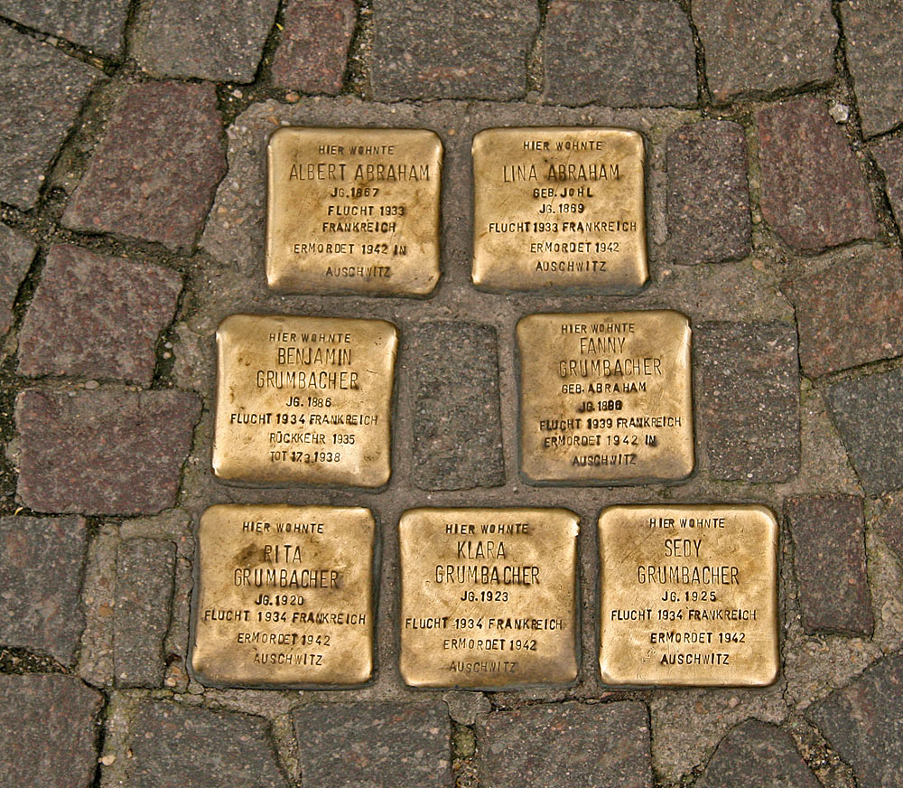 Freiburger Stolpersteine ...