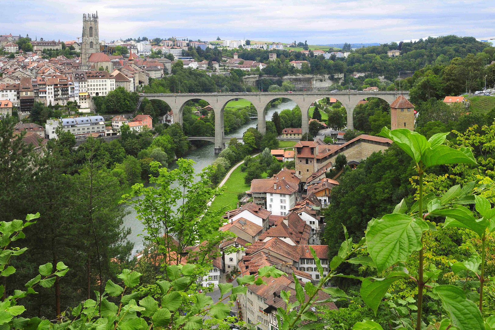 Freiburg/Fribourg in der Schweiz