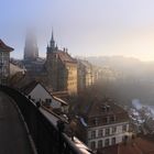 Freiburg/Fribourg morgens am 30. Dezember 08