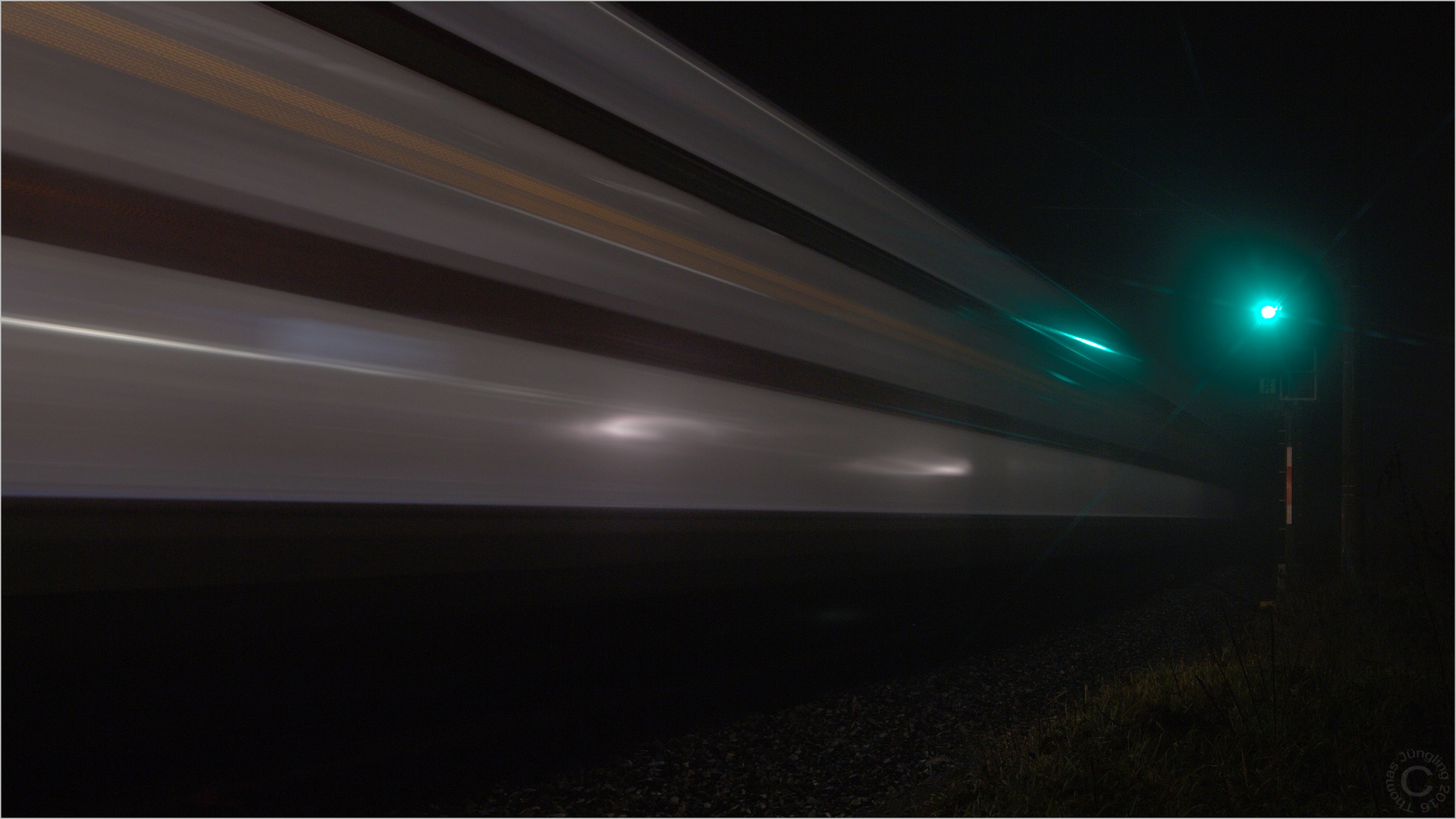 Freie Fahrt... Foto & Bild langzeitbelichtung, eisenbahn, motive