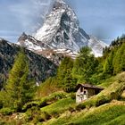 freie Sicht auf das Matterhorn...