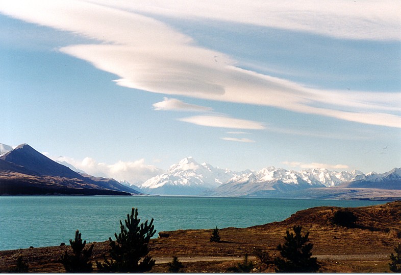 Freier Blick zum Mount Cook